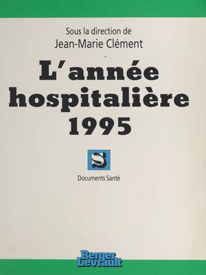cover image of L'année hospitalière 1995
